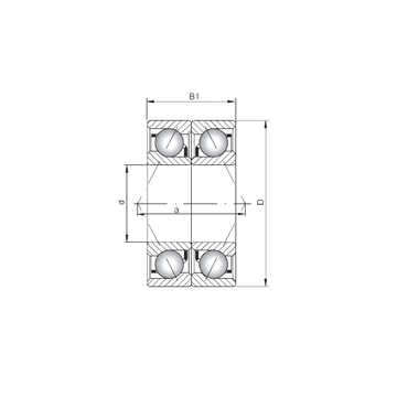 7005 B-UO CX Angular Contact Ball Bearings