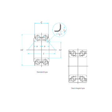 547103 FAG Angular Contact Ball Bearings #1 small image